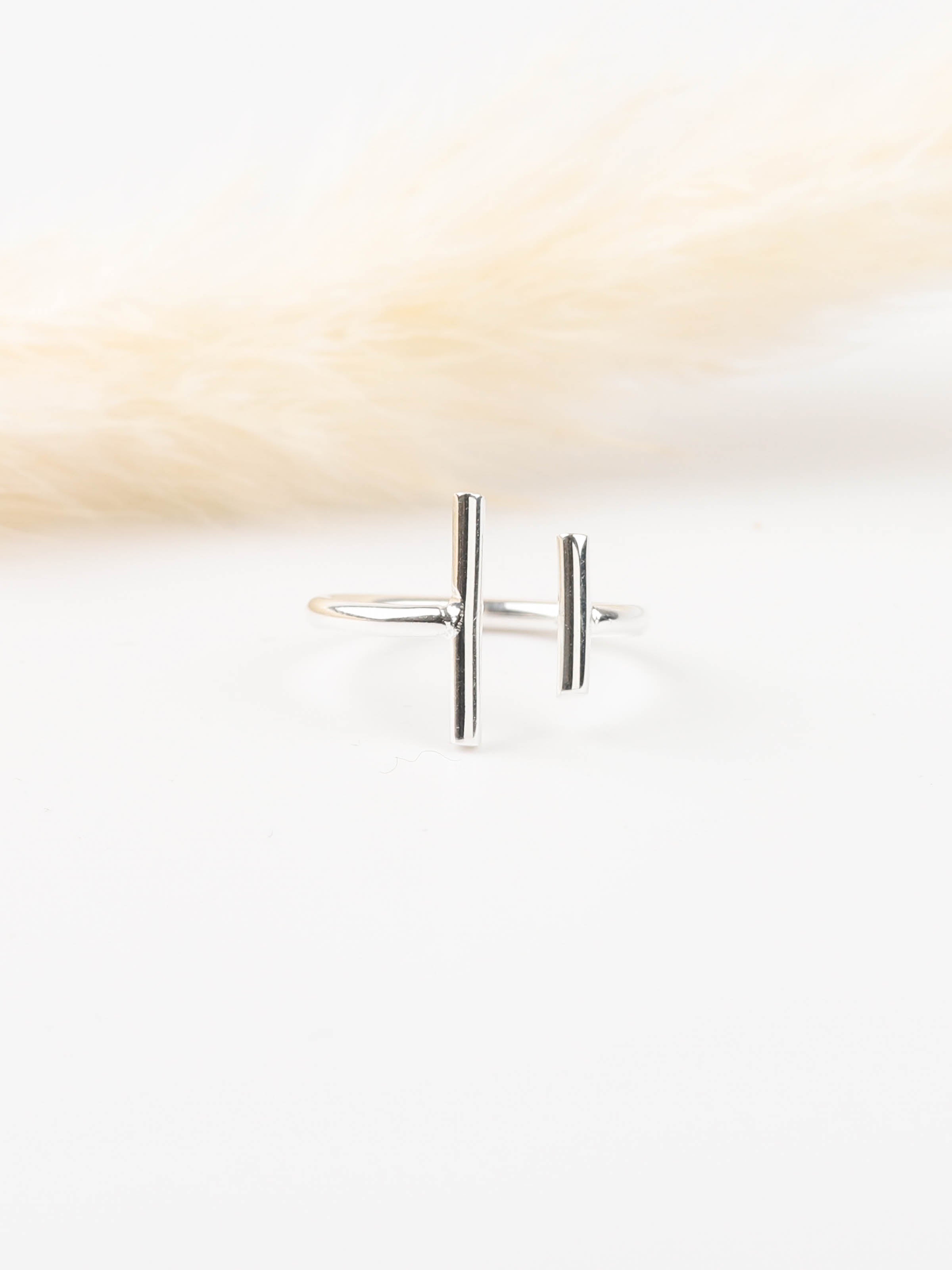 bague en argent 925 réglable pour femme 