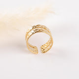 Bague - Acier inoxydable - MATHÉA