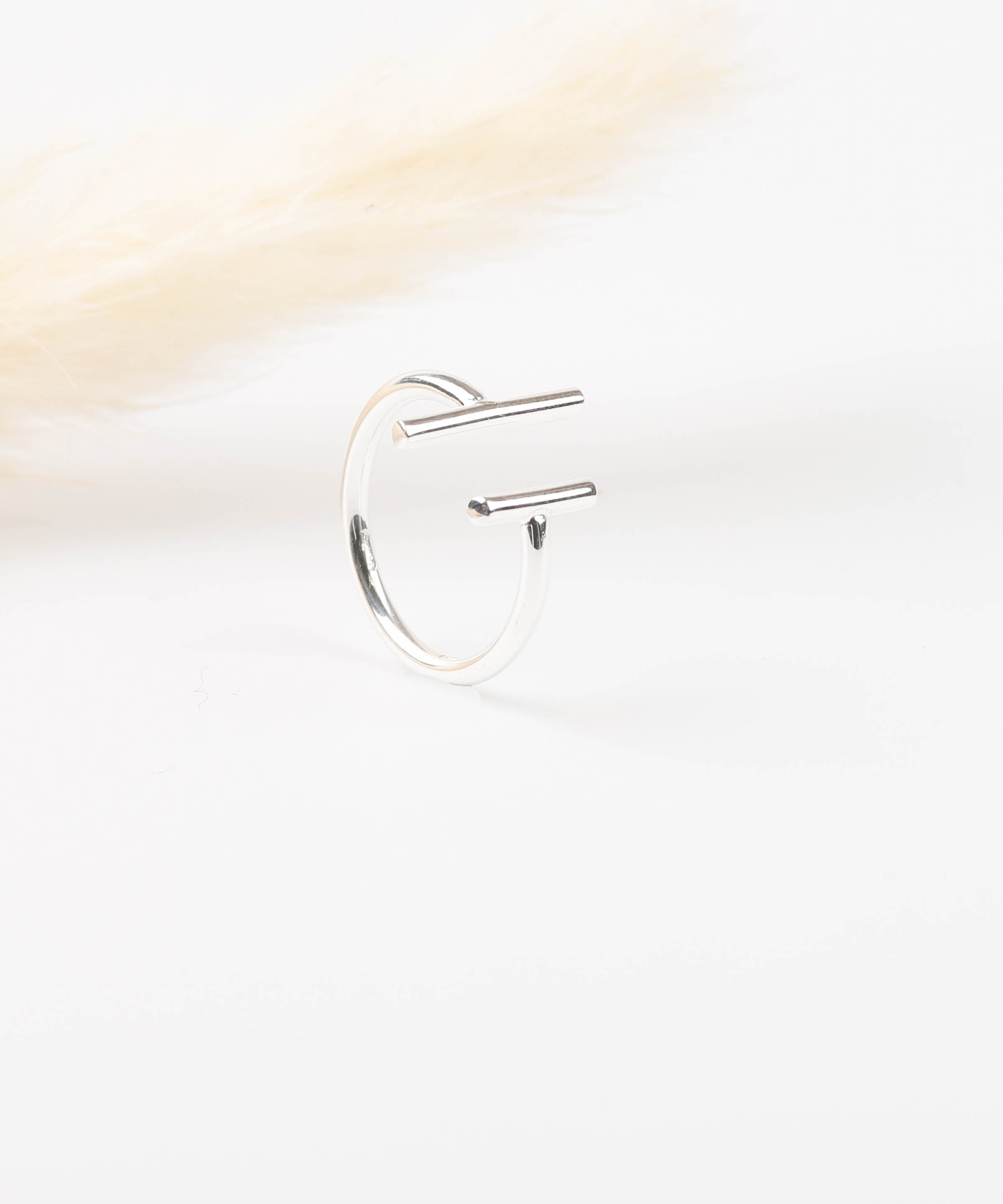 bague en argent 925 réglable pour femme 