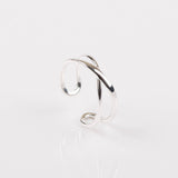bague en argent 925 réglable pour femme 