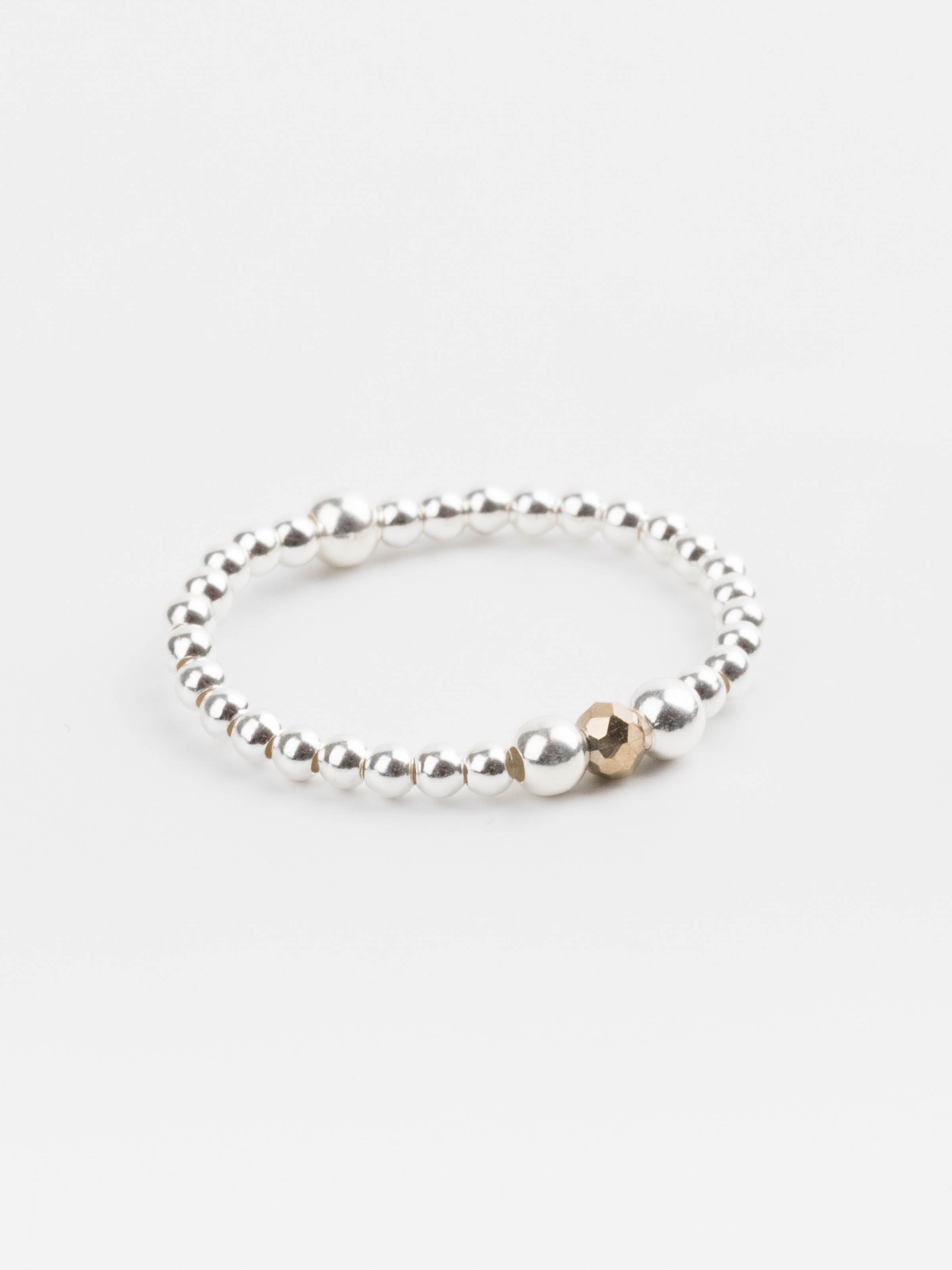 bague perle en argent 925 et cristaux pour femme 