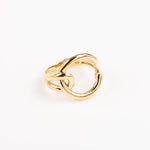 bague en plaqué or pour femme