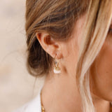 Boucles d'oreilles - Créoles - Acier inoxydable - CLAIRE