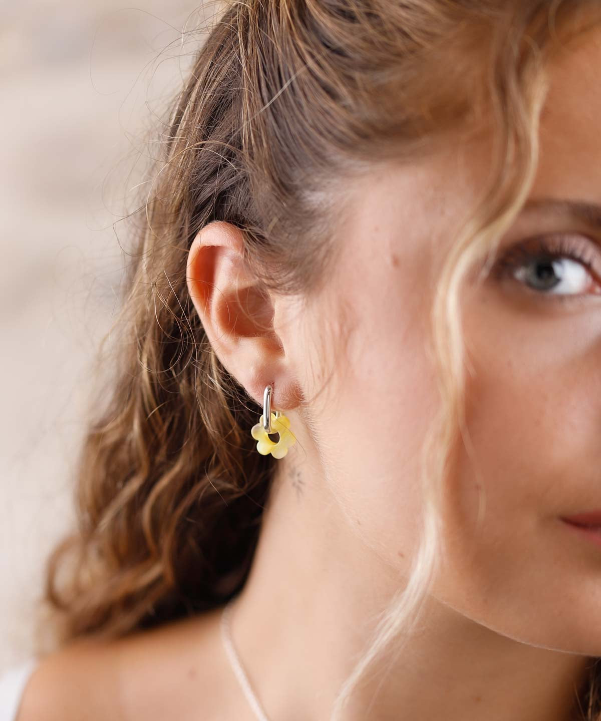 Boucles d'oreilles - Argent - FLEUR