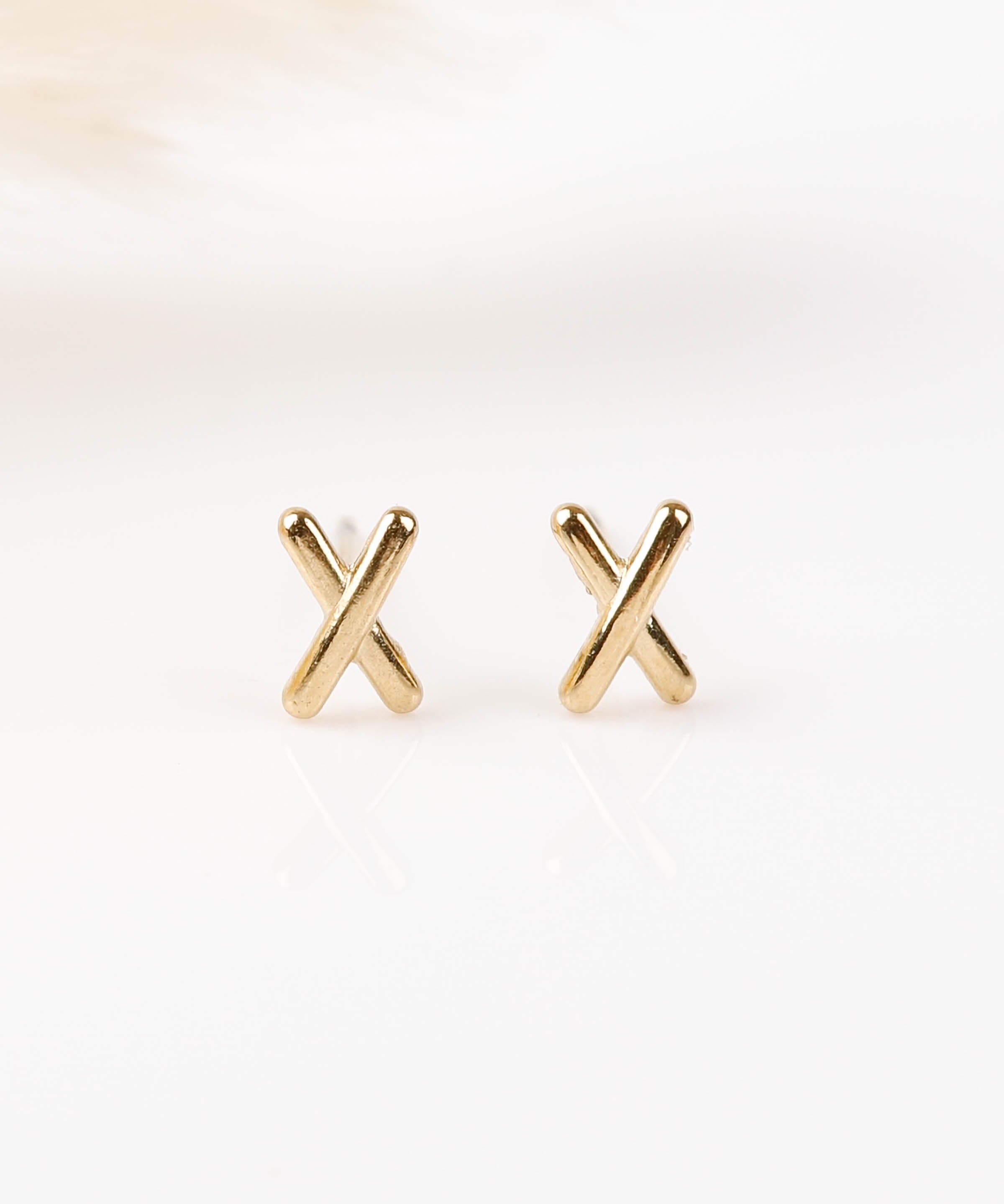 boucles d'oreilles en acier inoxydable pour femme 