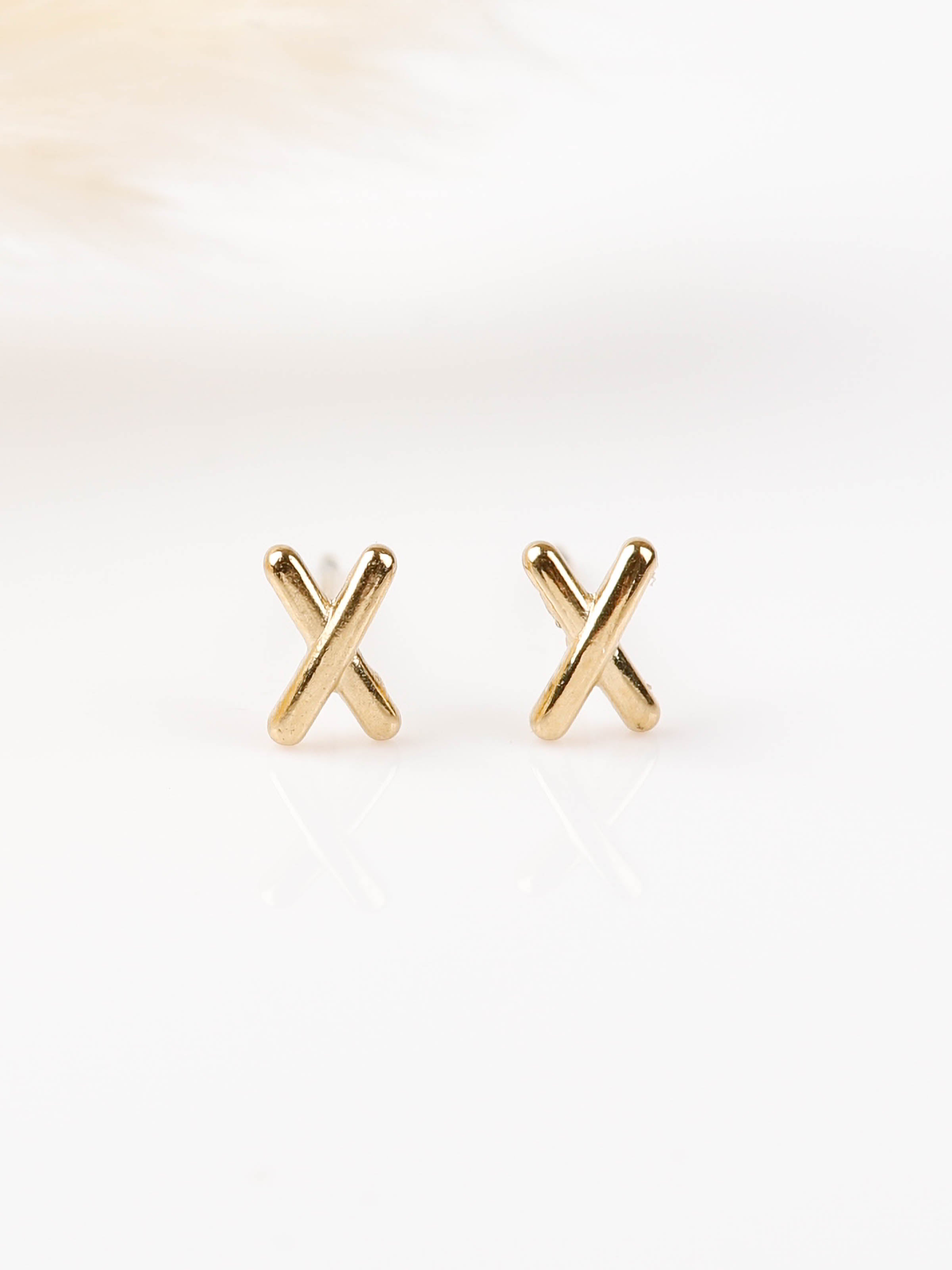 boucles d'oreilles en acier inoxydable pour femme 
