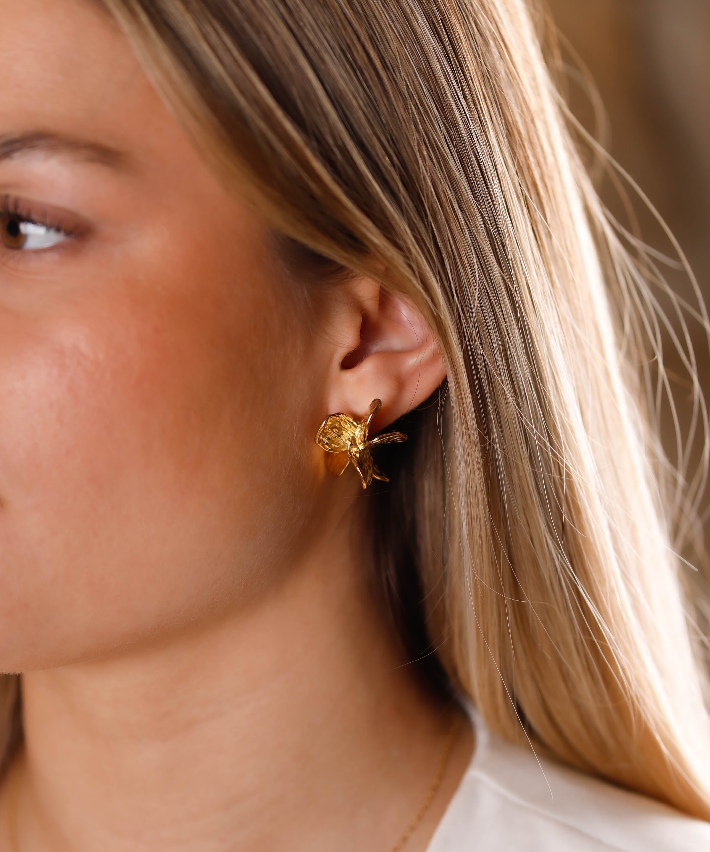 boucles d'oreilles en acier inoxydable pour femme 