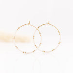 boucles d'oreilles créoles en acier inoxydable pour femme 