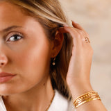 Boucles d'oreilles - Créole - Acier inoxydable - BLANCHE