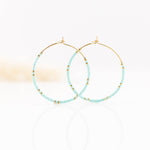 boucles d'oreilles créoles en acier inoxydable pour femme 