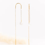 Boucles d'oreilles - Chaîne - Acier inoxydable - NOELIS