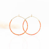 boucles d'oreilles créoles en acier inoxydable pour femme 