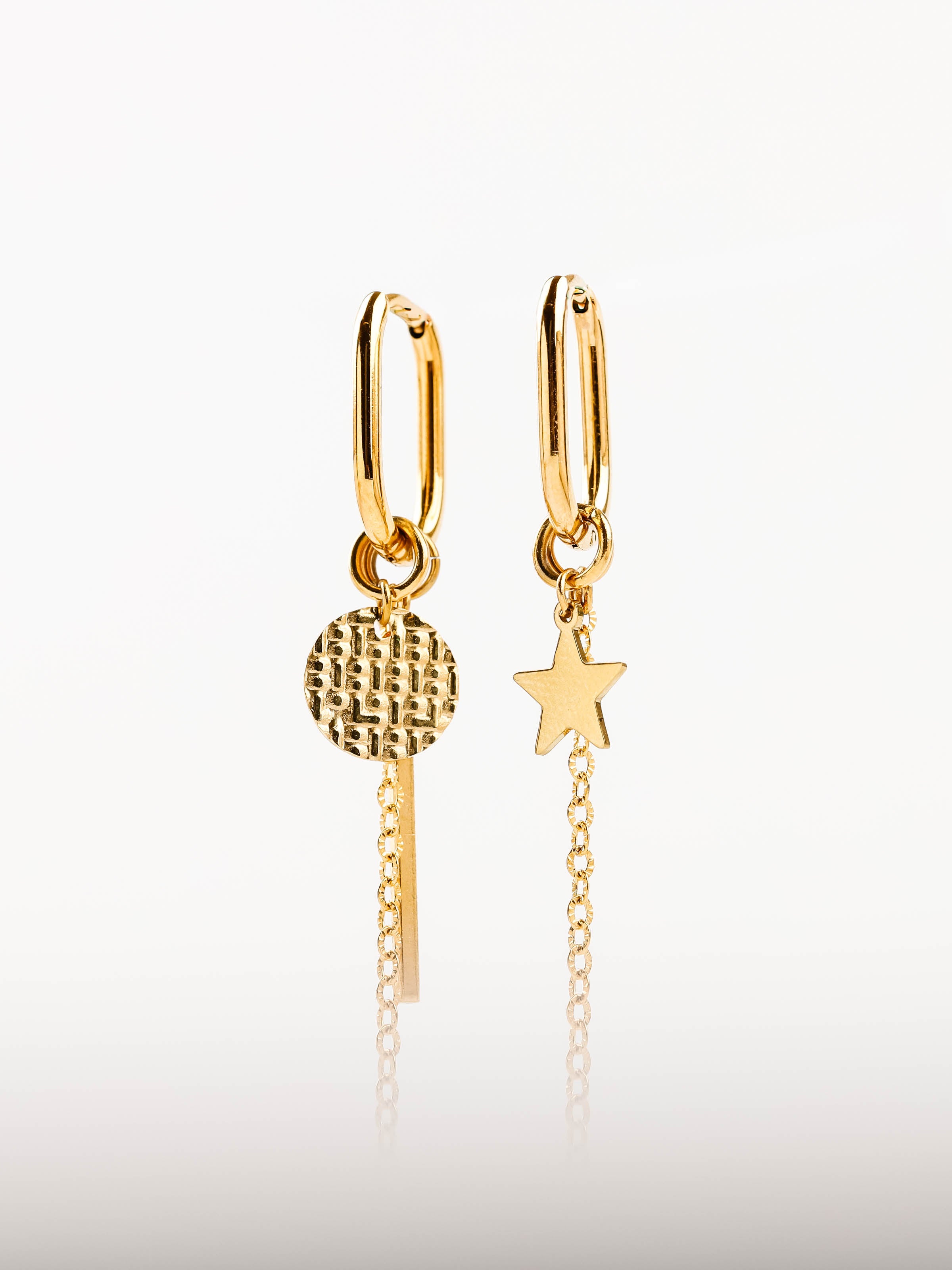 boucles d'oreilles interchangeable pour femme 