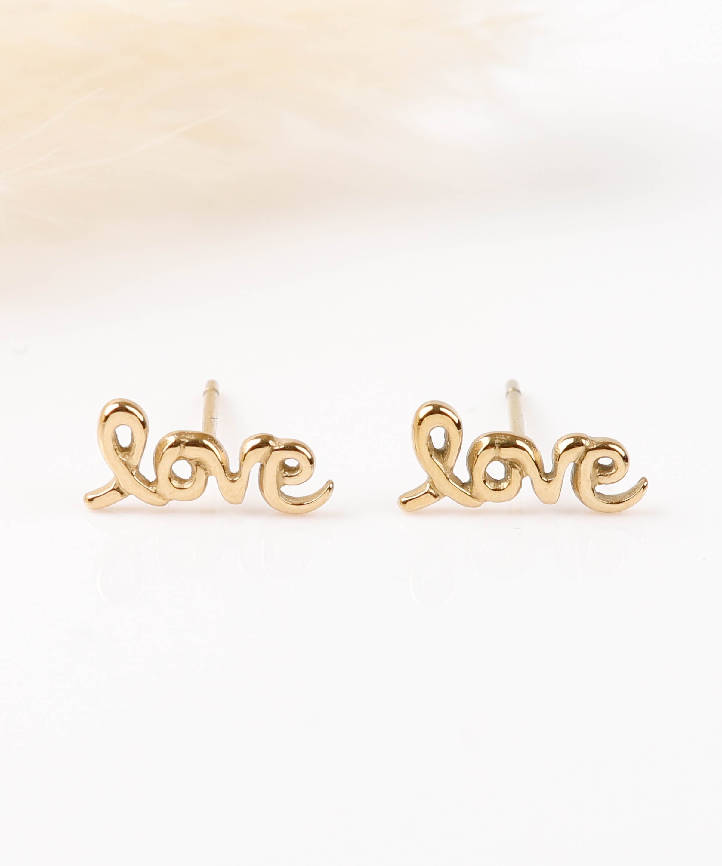 boucles d'oreilles en acier inoxydable pour femme 