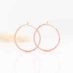 boucles d'oreilles créoles en acier inoxydable pour femme 