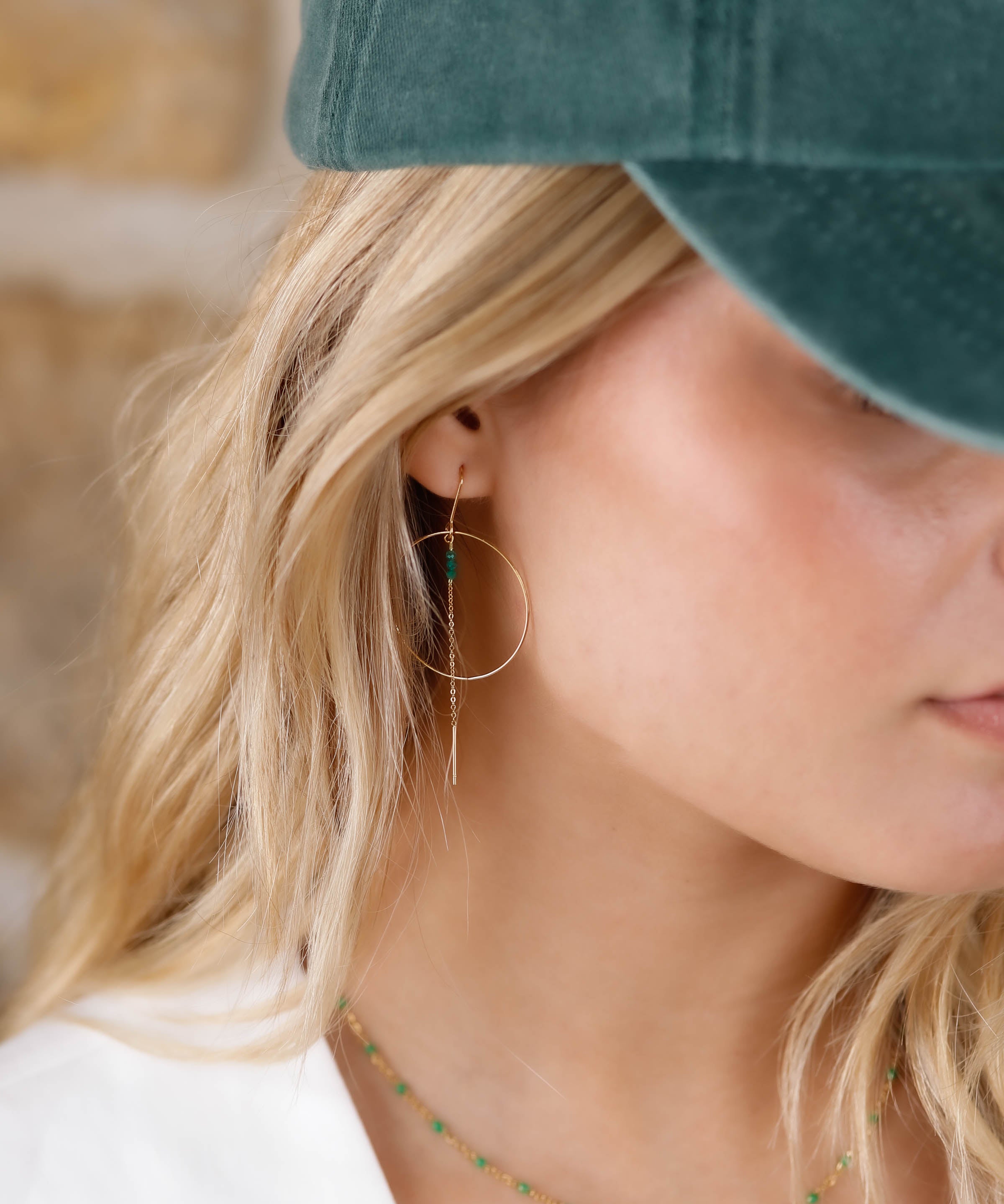 boucles d'oreilles en acier inoxydable pour femme 