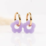 Boucles d'oreilles - Créole - Acier inoxydable - BONNIE