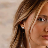 Boucles d'oreilles - Fleur - Argent 925 - DÉVA