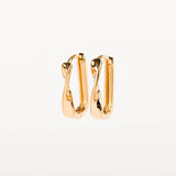 boucles d'oreilles en plaqué or pour femme 