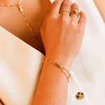 bracelet en acier inoxydable et résine pour femme 