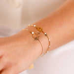 bracelet en acier inoxydable pour femme 