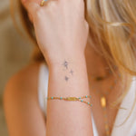 bracelet en acier inoxydable et résine pour femme 