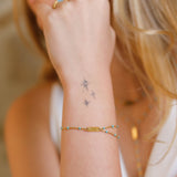 bracelet en acier inoxydable et résine pour femme 