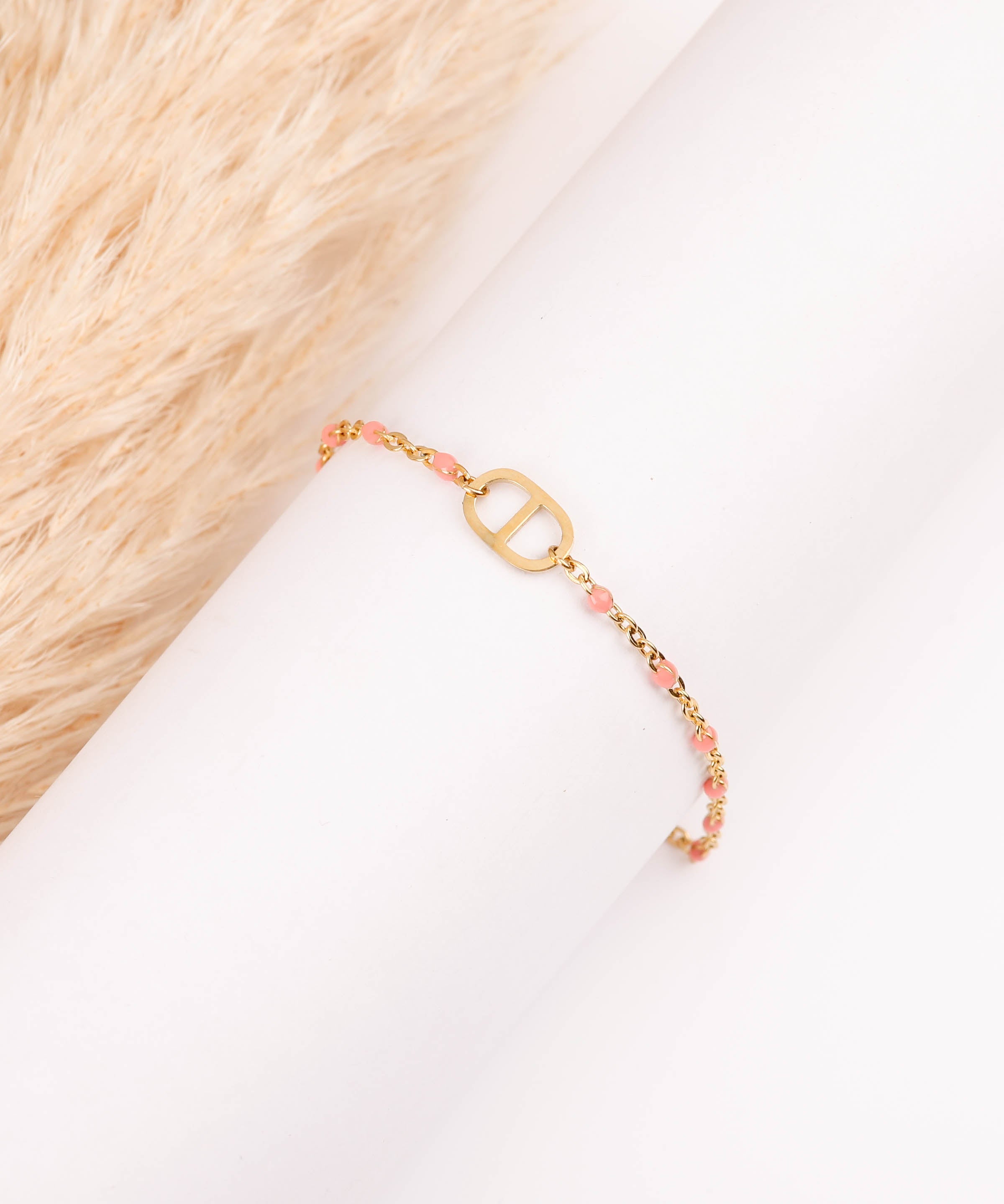 Bracelet maille - Chaîne couleur - Acier inoxydable - LOLITA