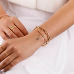 bracelet en acier inoxydable pour femme