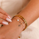 Bracelet - Nacre - Acier inoxydable - EDEN