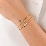 bracelet en acier inoxydable pour femme