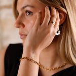 bracelet en acier inoxydable pour femme