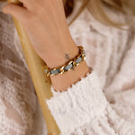 bracelet cordon en acier inoxydable pour femme 