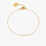 Bracelet - Chaîne - Nacre - Acier inoxydable - MAËLLE