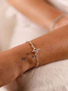 bracelet demi jonc en argent 925 pour femme 