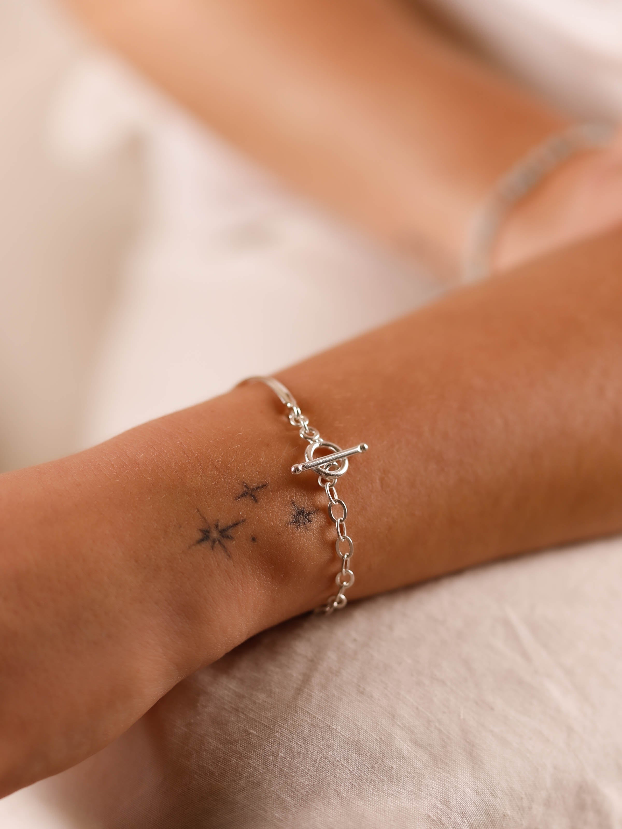 bracelet demi jonc en argent 925 pour femme 