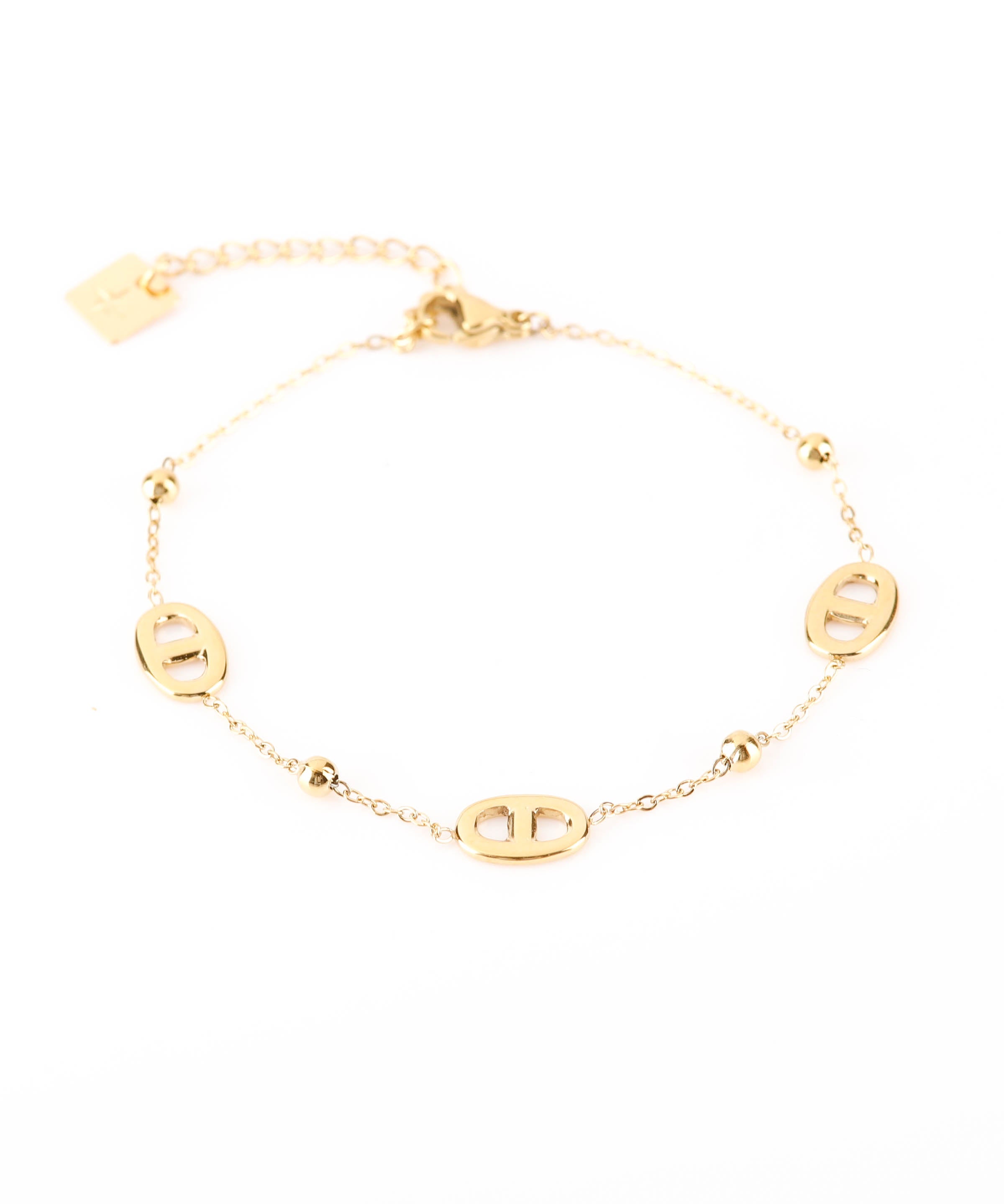 bracelet mailles en acier inoxydable pour femme 