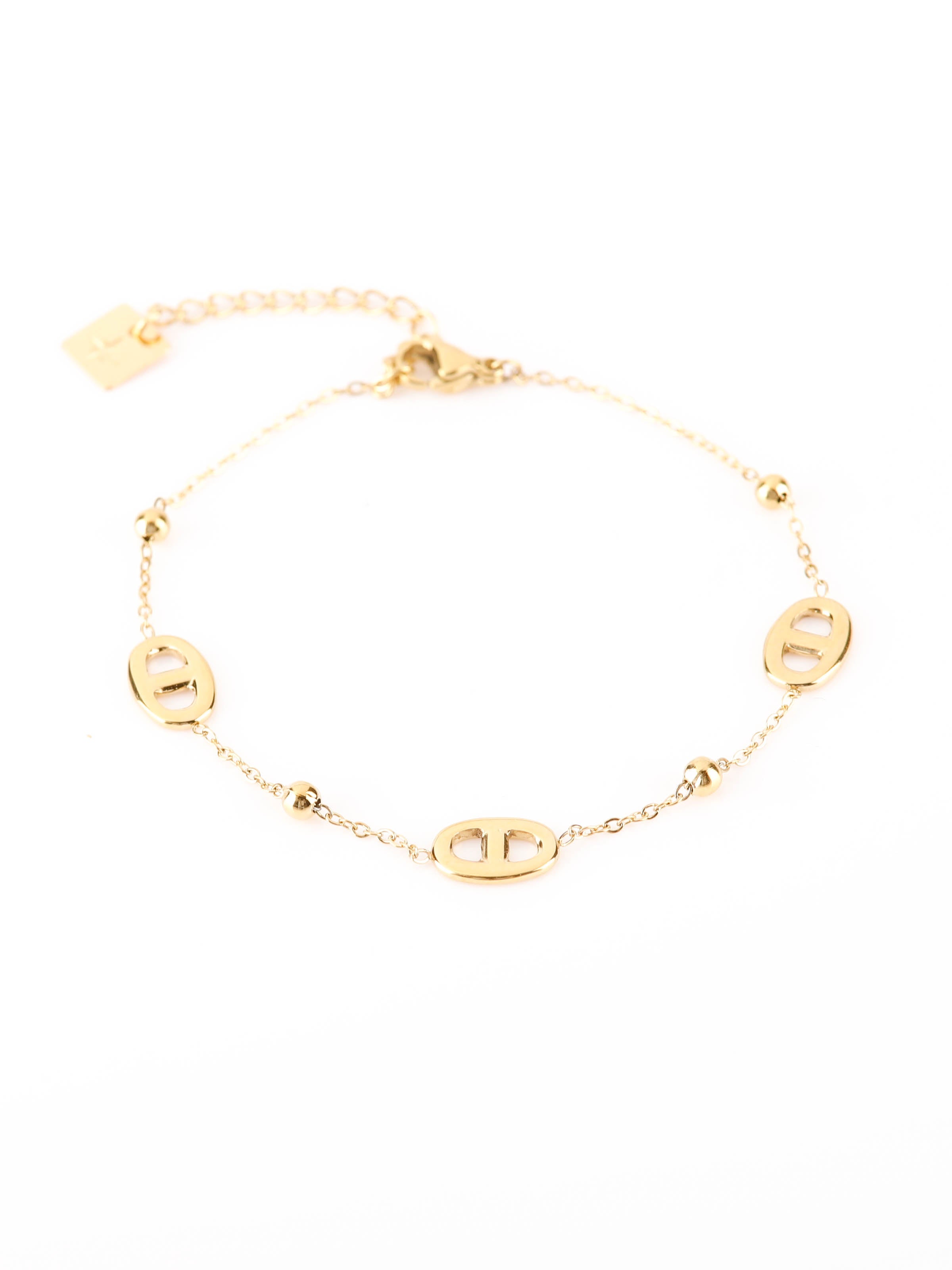 bracelet mailles en acier inoxydable pour femme 