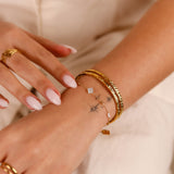 Bracelet - Nacre - Acier inoxydable - EDEN