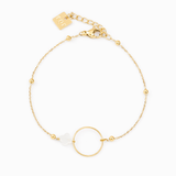 Bracelet - Chaîne - Nacre - Acier inoxydable - SOLÈNE