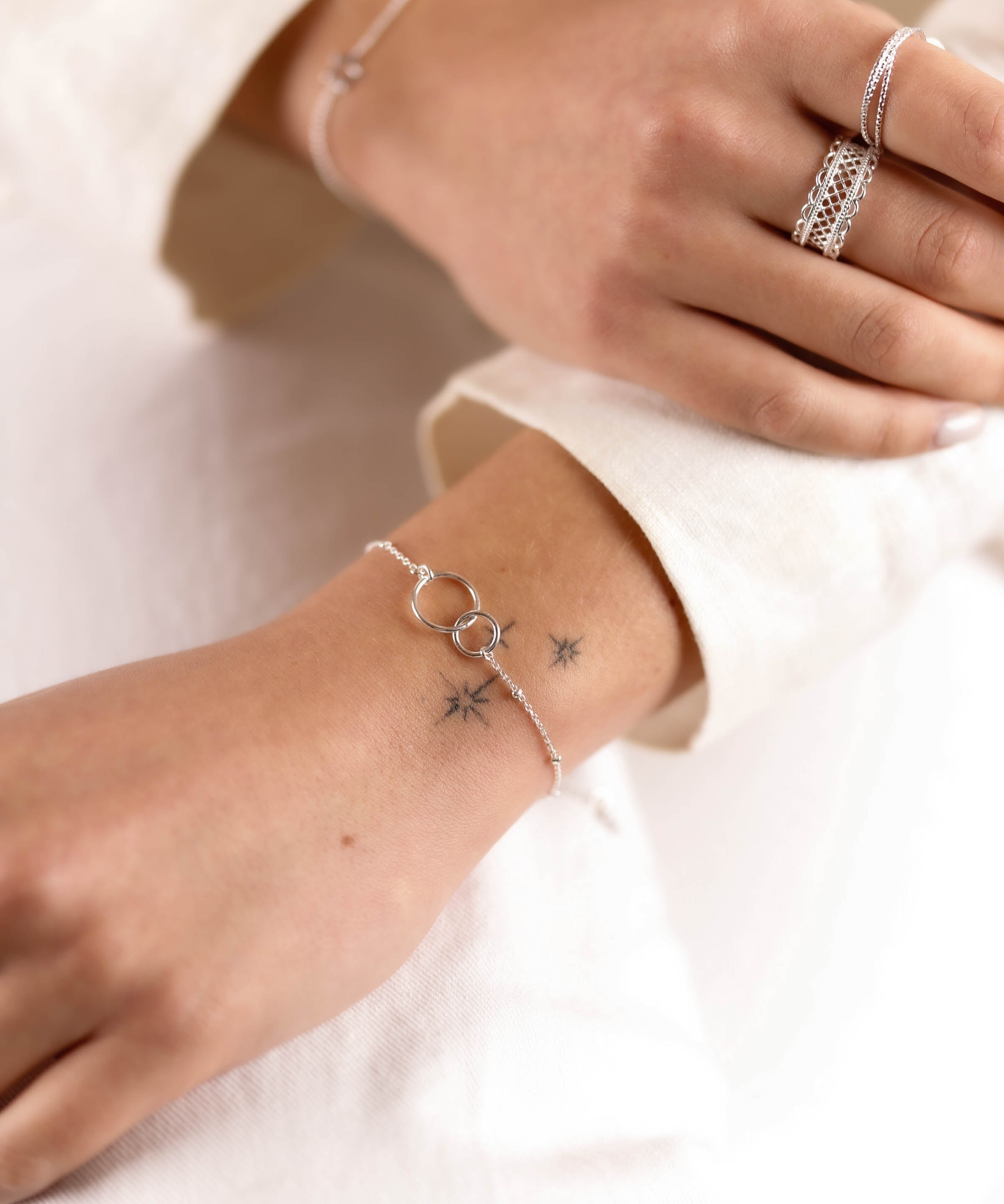 bracelet en argent 925 pour femme 
