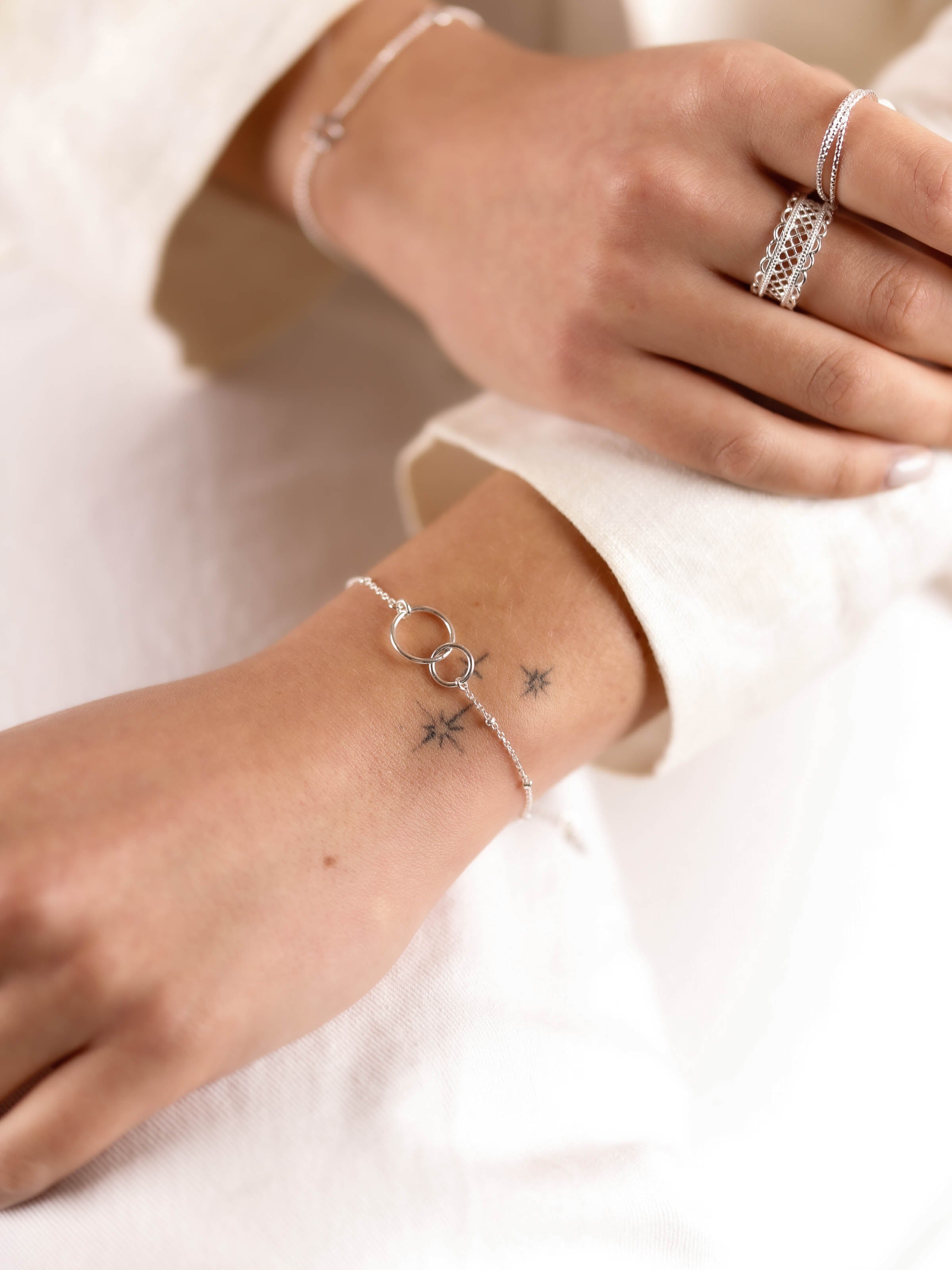 bracelet en argent 925 pour femme 