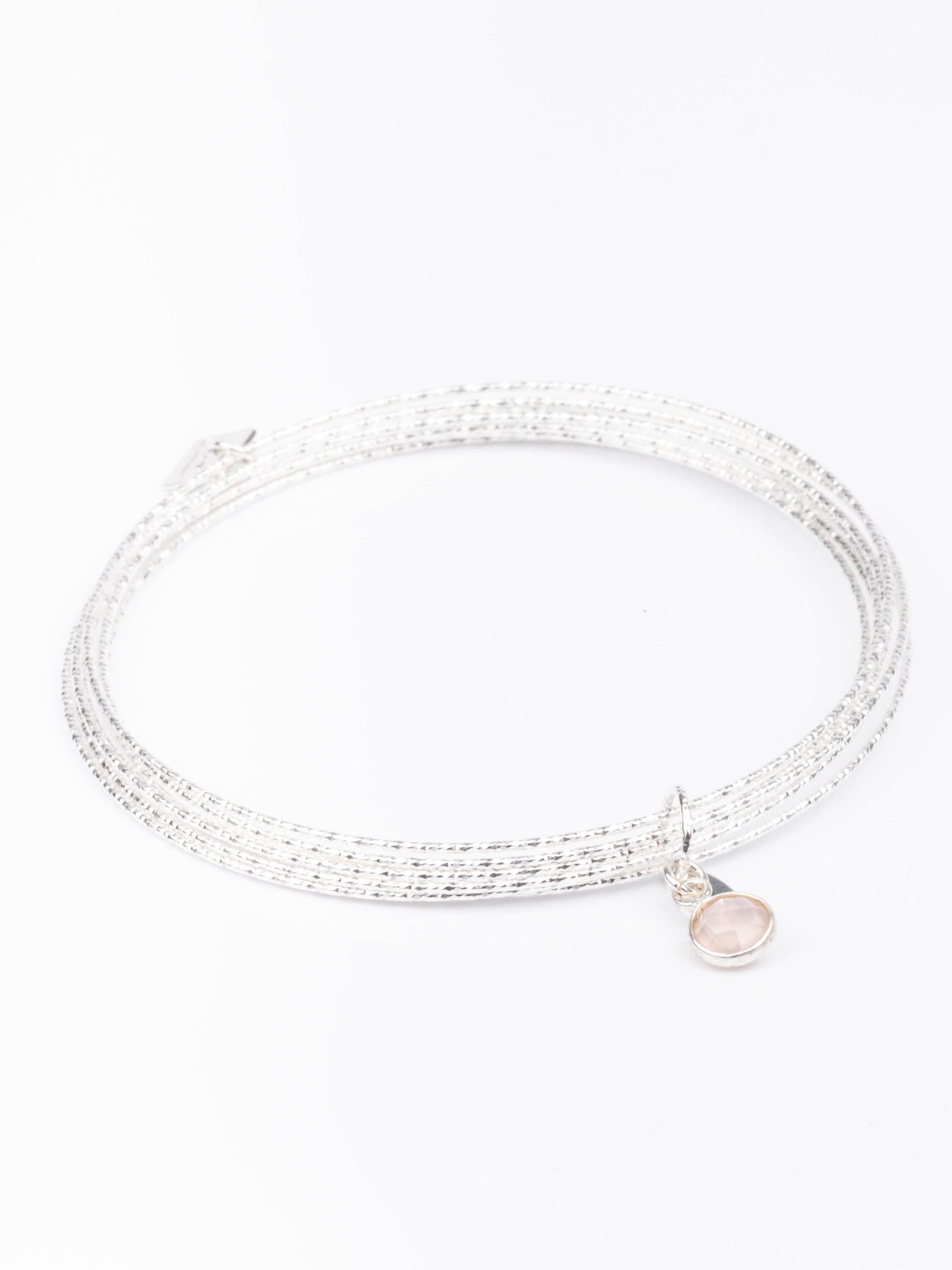 Bracelets Joncs Semainier Or Rose - Lot De 7 - Bijoux Fantaisie