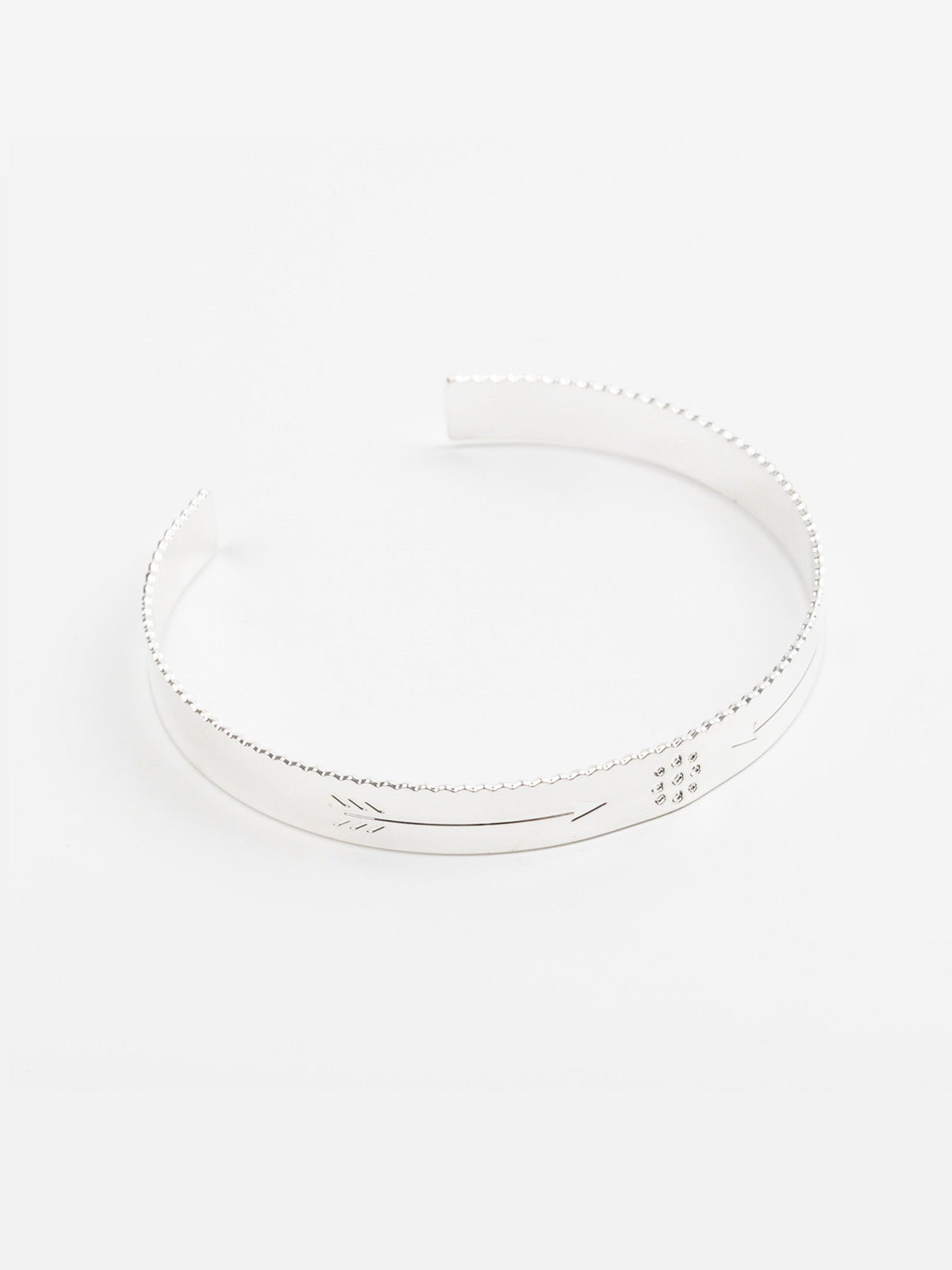 bracelet jonc en plaqué argent réglable pour femme 