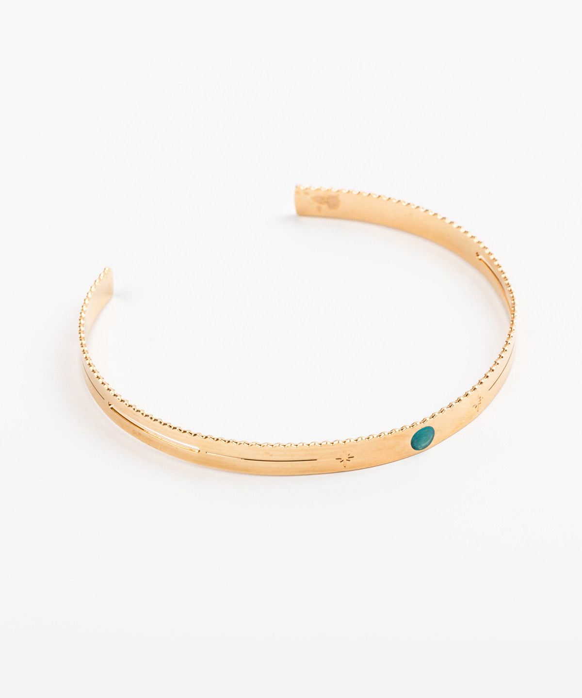 bracelet jonc en plaqué or réglable pour femme 