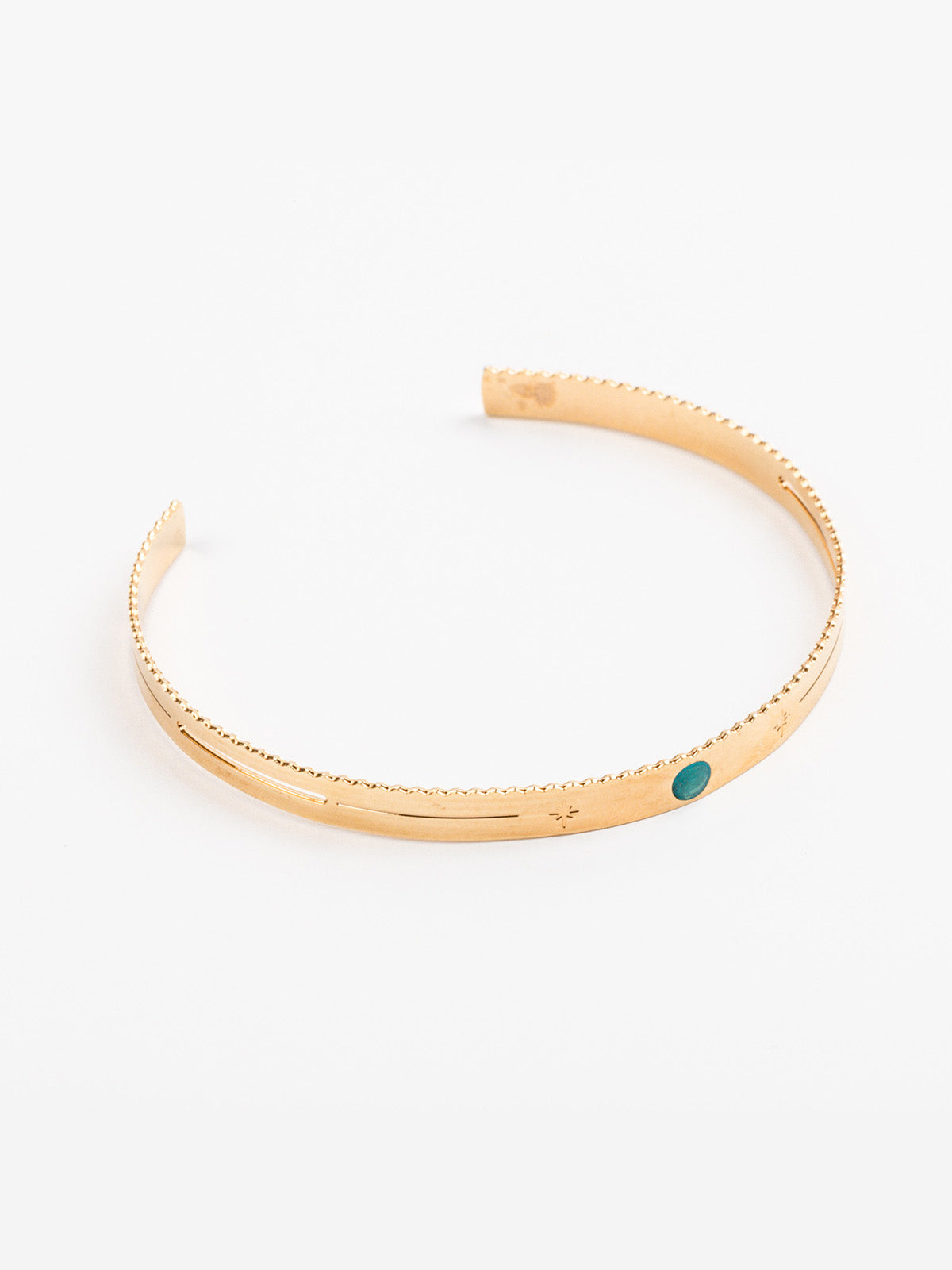 bracelet jonc en plaqué or réglable pour femme 