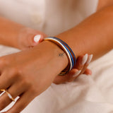 bracelet jonc en acier inoxydable pour femme 