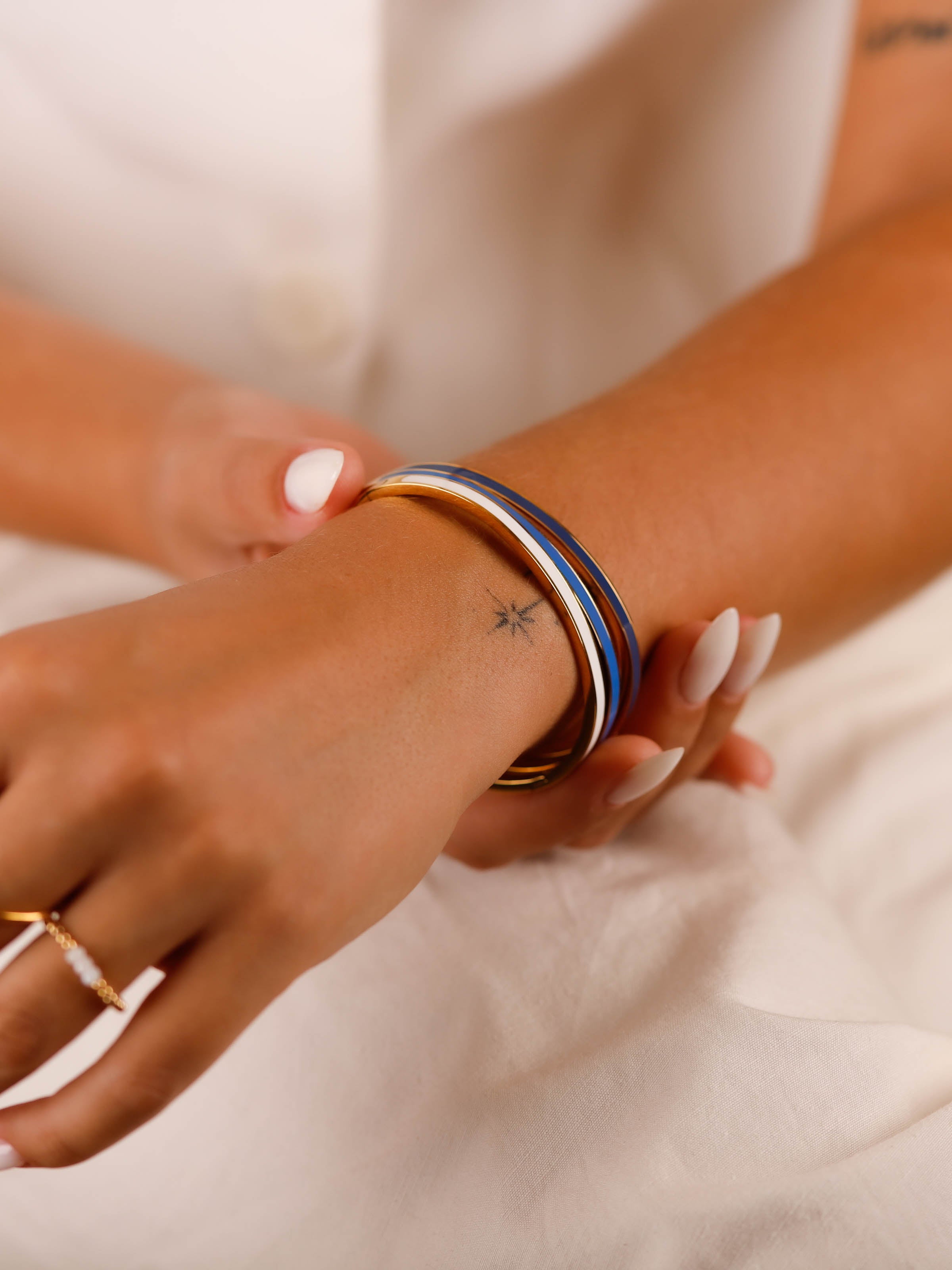 bracelet jonc en acier inoxydable pour femme 