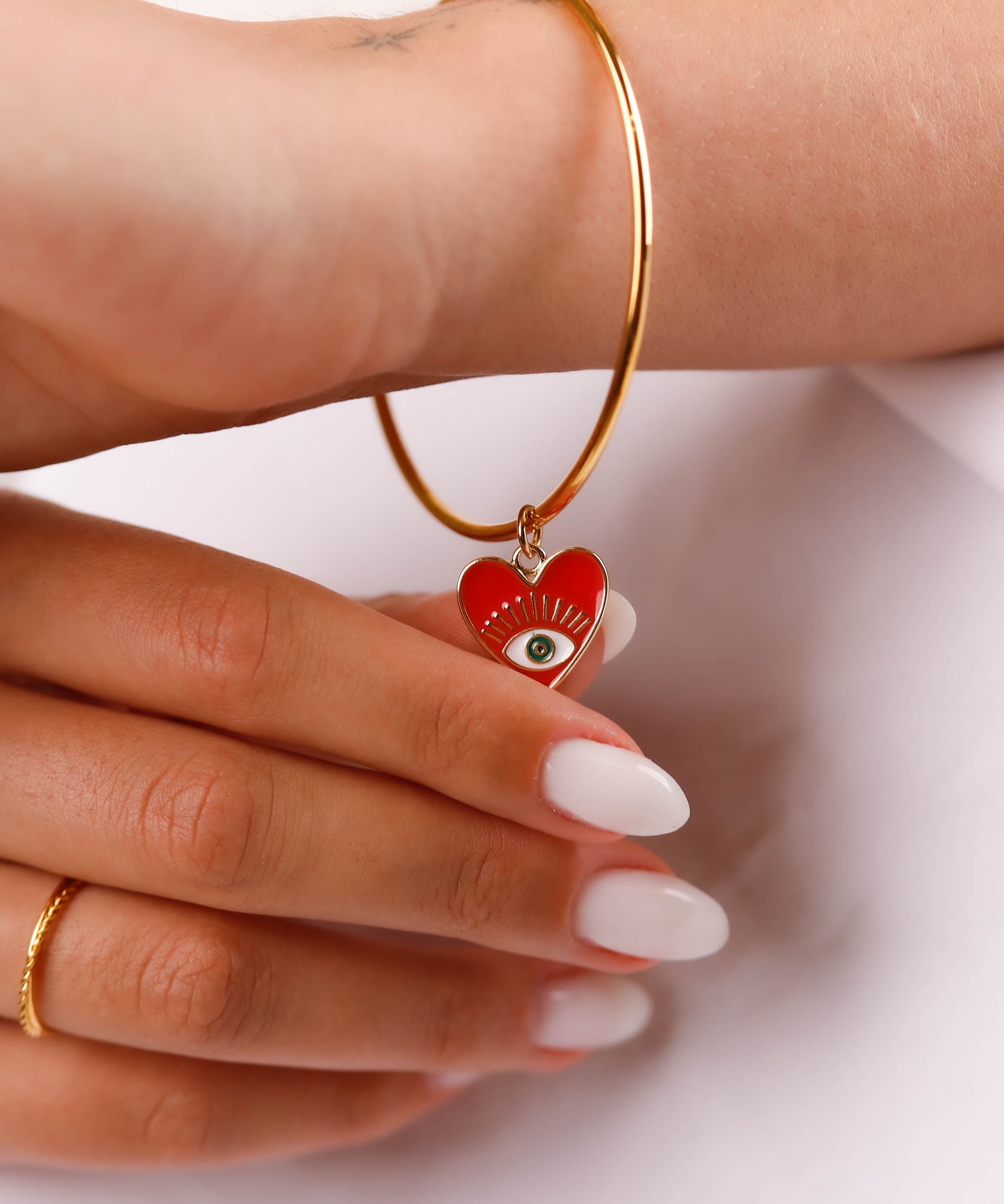 bracelet jonc en acier inoxydable pour femme 