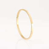 bracelet jonc en acier inoxydable pour femme